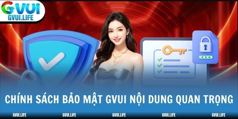 Chính sách bảo mật GVUI cùng nội dung quan trọng